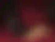 Trampling soft squishy dildo with black patent boots.