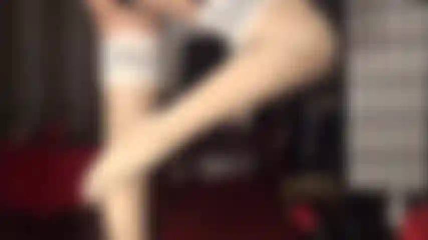 Shiny nylon layers have the sissy horny for cock - watch mistress add extra shiny stockings, pantyhose, and a black cock for you to please.