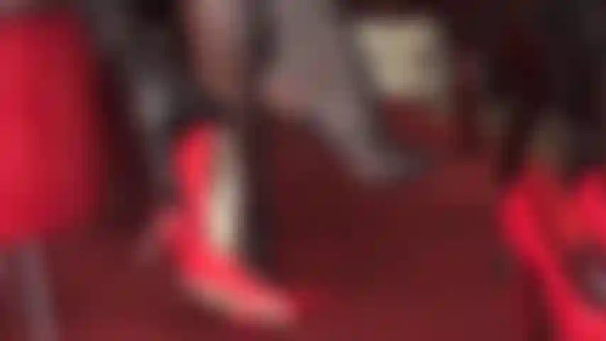 High heel lover - this incredible pair of shiny red stilettos is yours to worship as you kneel at mistress' feet.