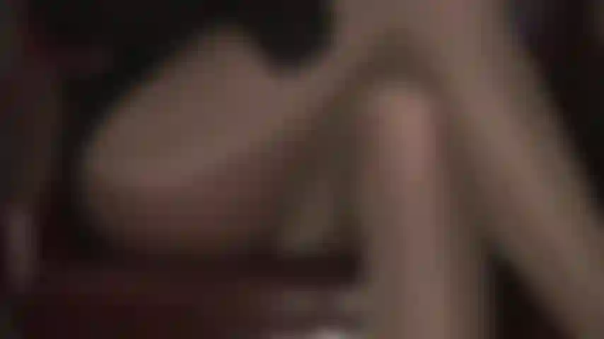 Crossed legs fetish in shiny nylon layers - mistress vivian's extreme glossy seamed pantyhose thighs drive you crazy.