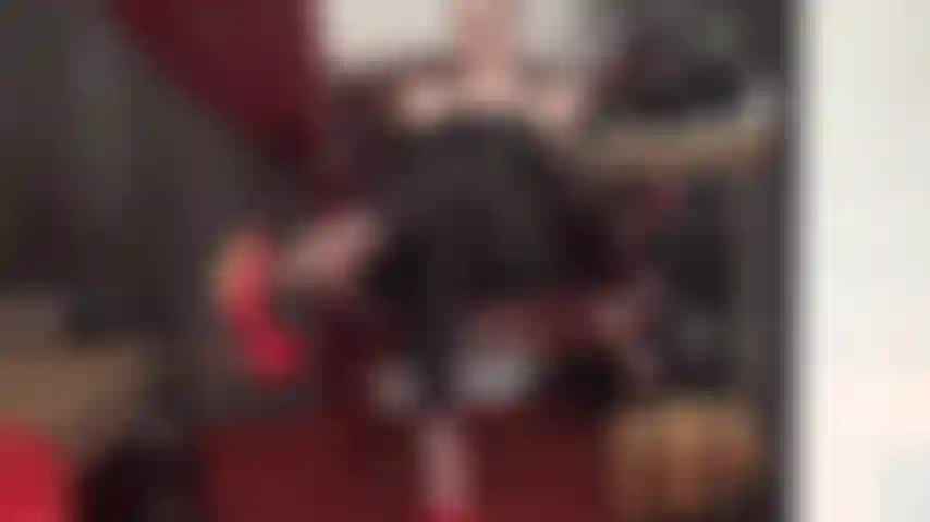 Foot domination and strap-on - mistress' feet have you begging for bbc. The scent of her perfect nylon feet makes you weak and horny, your whore ass craving to receive big black cock.