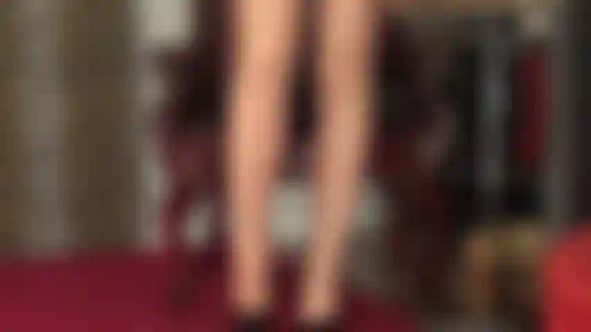 Wolford neon shiny pantyhose layer - because it isn't shiny enough yet, mistress is layering a pair of glossy shiny golden wolford neon tights.