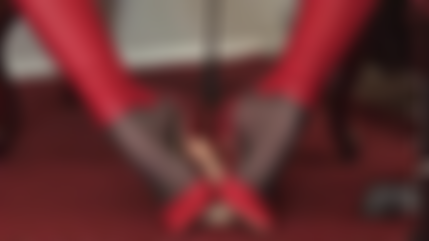 You know your place - your intense love and devotion to mistress vivian's feet is undeniable. This is where you belong.