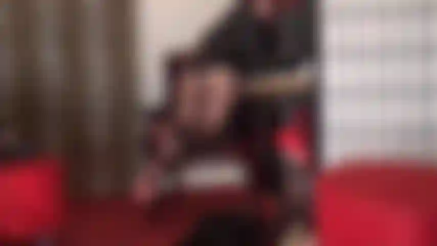 Black pair of seamed pantyhose - mistress' nylon curves are undeniably sexy.