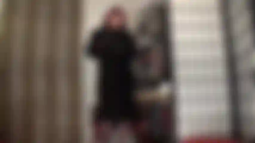 Luxurious black fur - silky satin is paired with a gorgeous soft black fur coat for a very feminine touch.