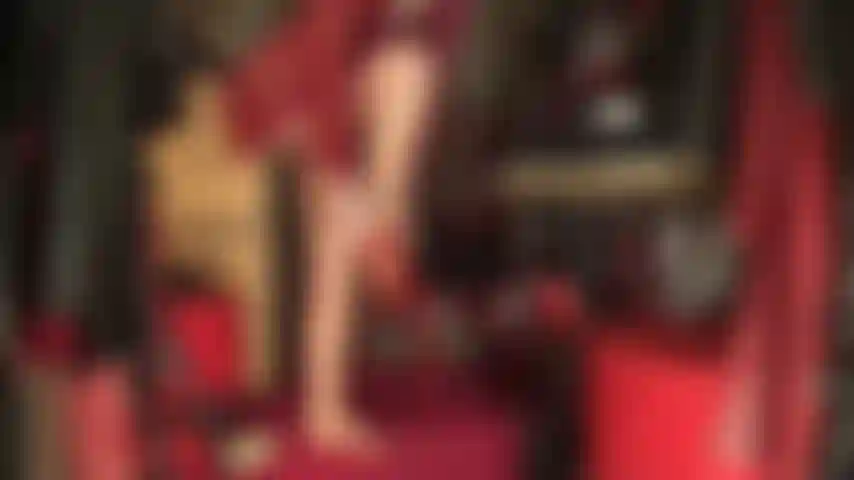 Your little dicklet is inferior to my bbc - my massive black cock in between red glossy nylon layers is such a turn on for your micro penis. You do what ever it takes to please mistress' cock...