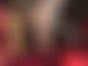 Seductive tease in nude seamed stockings and garters over silky pantyhose. Layers are so tempting to slide your aching cock in between...