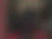 Latex gloves and black strapon - mistress fully dressed in black rubber teasing with her gloves and big cock.