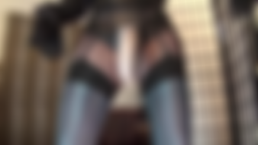 Big tasty strapon, glossy stockings and suspenders - mistress vivian feeds you her big white stryker strapon.