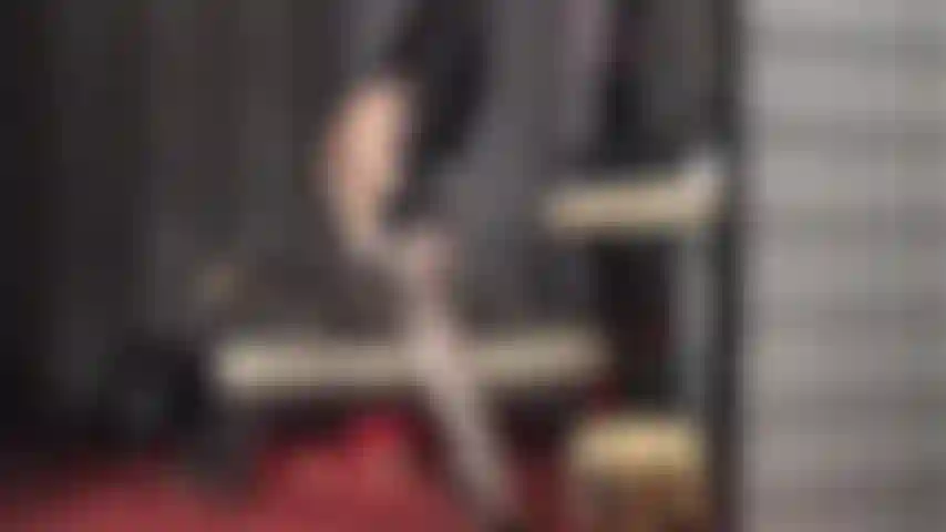 Mistress' curves in silky stocking layers - ass and foot worship in sexy black seamed stay-up stockings on super shiny nude pantyhose.