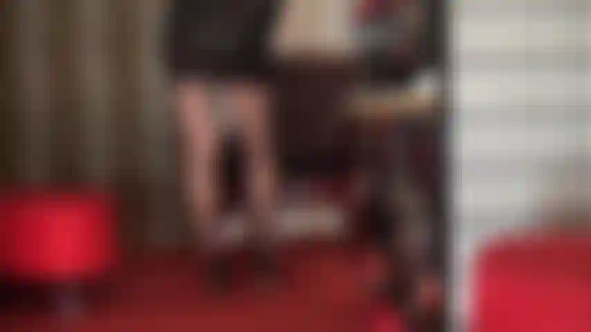 Control top pantyhose is a fetish in its own right. The reinforced panty part on this black pair of hosiery draws your eyes to mistress vivian's wonderful ass.