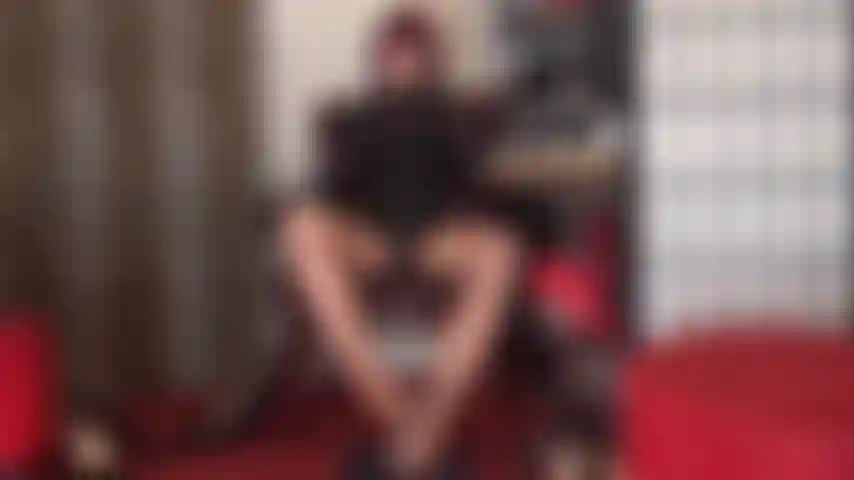 Messy pantyhose footjob with spit covered dildo and nylon feet.