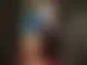 Body worship in blue latex dress and transparent rubber seamed stockings. So slick and shiny.