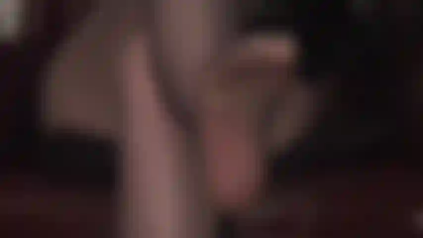 Be the footboy under mistress' desk - sitting under my desk, you are teased with pretty toes and soft soles in pantyhose, high heel dangling.