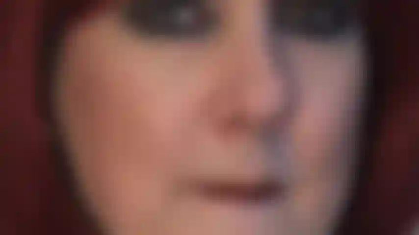 Kiss the bbc - glossy lipstick lips tease and tempt you into being mistress' cock sucker.