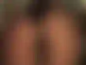 Ass worship in black sheer pantyhose and lycra thong bodysuit. Up close and personal, mistress vivian's perfect round ass right in your face.