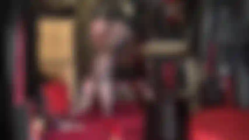 Ass and and foot worship in black seamed pantyhose - mistress points her nylon foot back at you, the red seam running all the way up the legs to her wonderful ass, kneeling on the back of her heels...