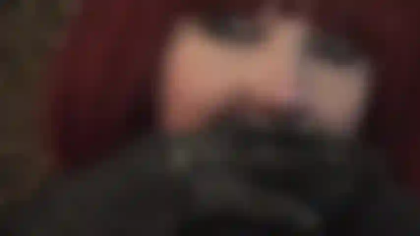 Crazy for leather gloves, inhaling their scent, touching your face, covering your mouth, holding on to your throat...