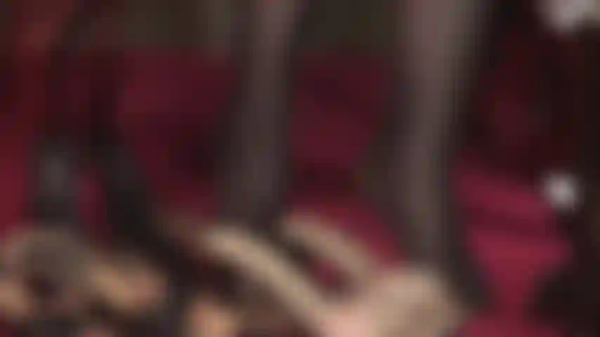 Sexy mules are your weakness. Watch your pantyhose goddess dangle sexy low leather mules and tease the footboy with nylon feet.