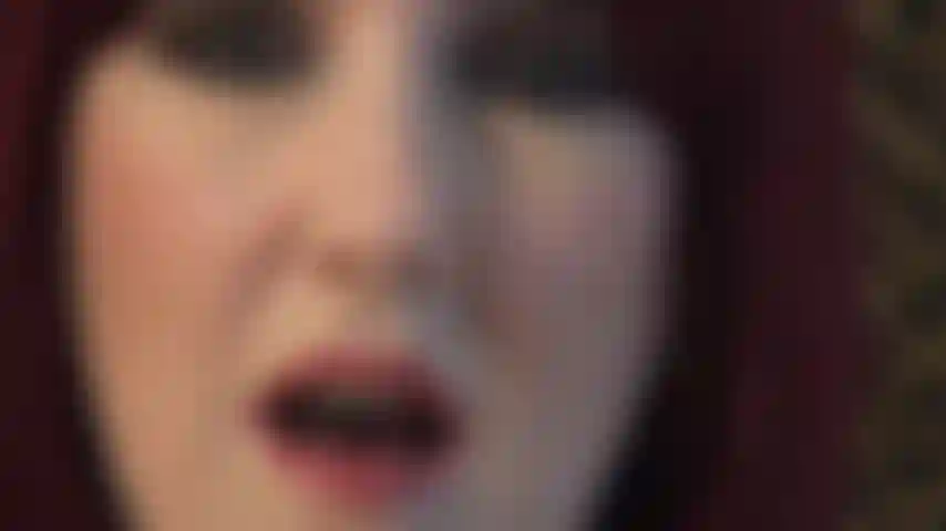 You cannot resist these piercing eyes, glossy lips and hot tongue.