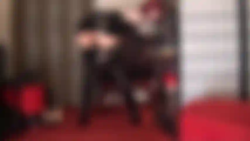 Jerk off encouragement in shiny pvc outfit and tall overknees boots - because you just cannot keep your hands off your slave cock, watch mistress tease with her sultry black fetish outfit. Stroke yourself to this.