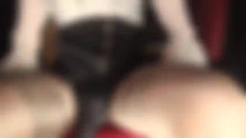 Mistress demands worship of her massive black cock as she opens up her thighs in stockings and pantyhose feeding you her tasty spit straight from her big dick.