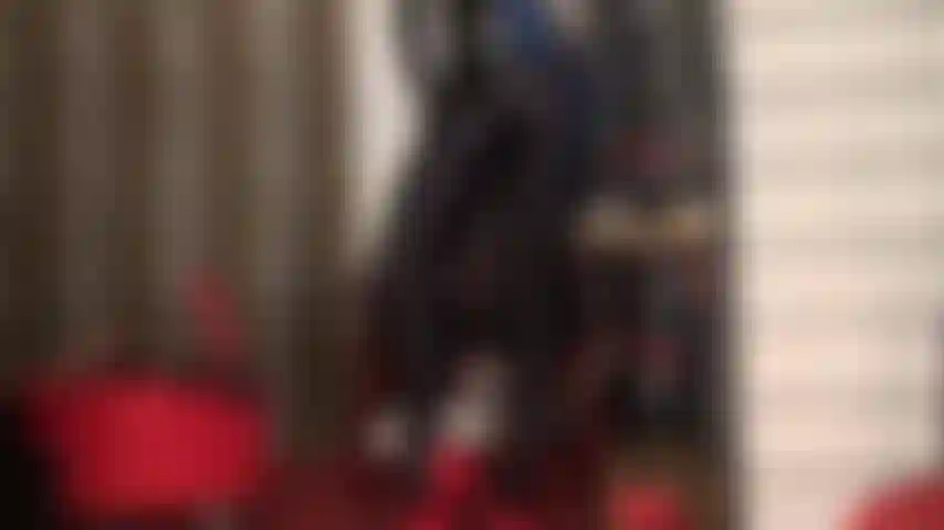 Lycra fetish - spandex tights in shiny black will have your blood pumping hard.