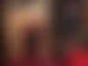 Black thong over glossy pantyhose - worship my hips, legs and ass.