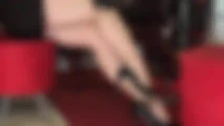 Barely there seamed nude fully fashioned pantyhose legs and foot worship.