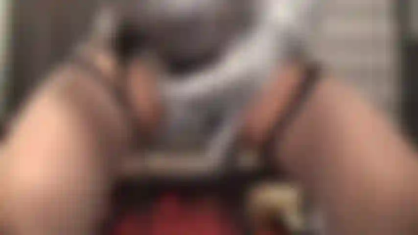 Cock worship in ivory garter stockings and satin - Your slut mouth is just a hole for Mistress' pleasure. Feel that big cock smacked in your face and the cum run down your throat.