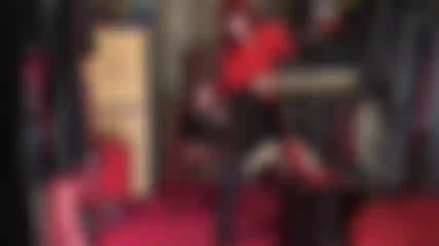 Sexy garter-look pantyhose legs and ass.