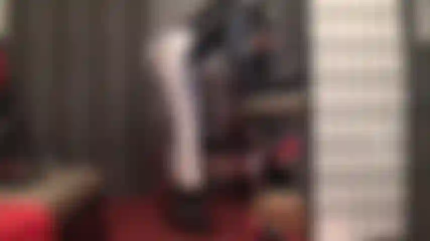 This fetish outfit will have you drooling - glossy smooth silver spandex tights and pvc thong bodysuit paired with shiny black ankle boots. Mistress' ass and legs deserve your full attention.