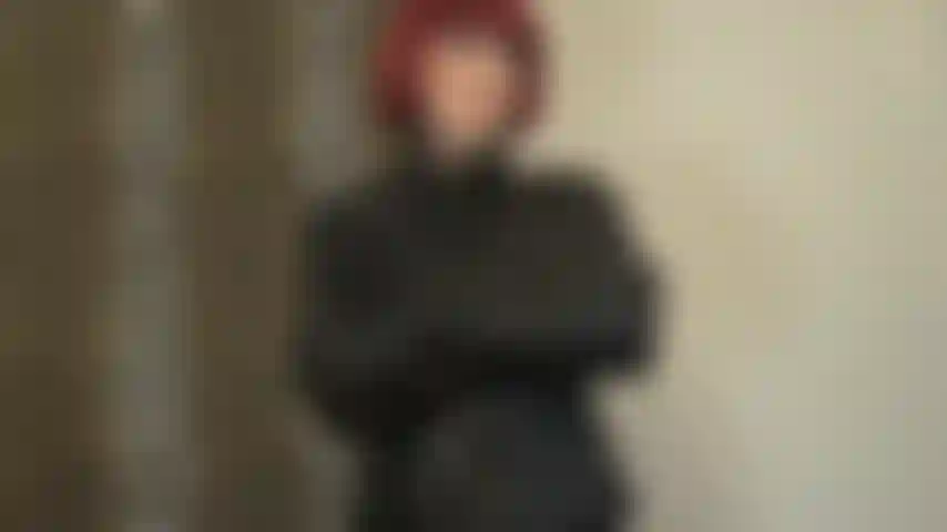 Intense leather worship - take in the views of the incredibly soft and supple black leather mistress is wearing... Button jacket, collar up, gloves, skirt and button halter top.