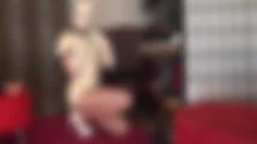 Kinky white rubber outfit, gloves and latex hood with squirting strap-on. Mistress vivian jerks off her big cock. Can you keep up? Lube up your dick and stroke.