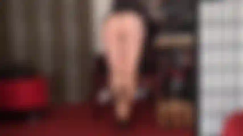 Super sexy nude seamed pantyhose legs - a wonderful pair of nylons in a barely-there shade of nude with the sexiest black seam leading up mistress' long legs.