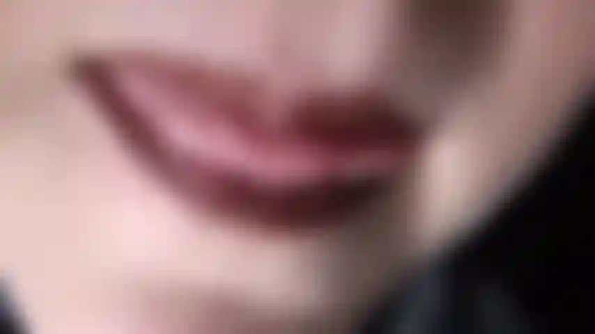 Black hair, leather gloves and spit play - you desire to taste these lips and feel my tongue, you desire to drink the warm spit from my mouth, and feel my leather gloves teasing you.