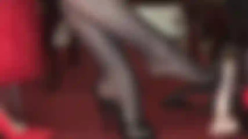 Leather high heel mules tease the cock - your greatest desire is to live under mistress vivian's heels, to be stepped on and to feel her whip.