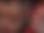 Mistress licks and strokes red steel heel pumps.