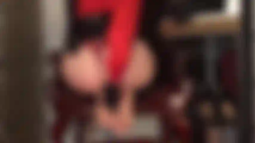 A tease from behind in very sheer nude pantyhose. With her pantyhose ass on your face, picture yourself sliding your cock in between these amazingly soft nylon soles.