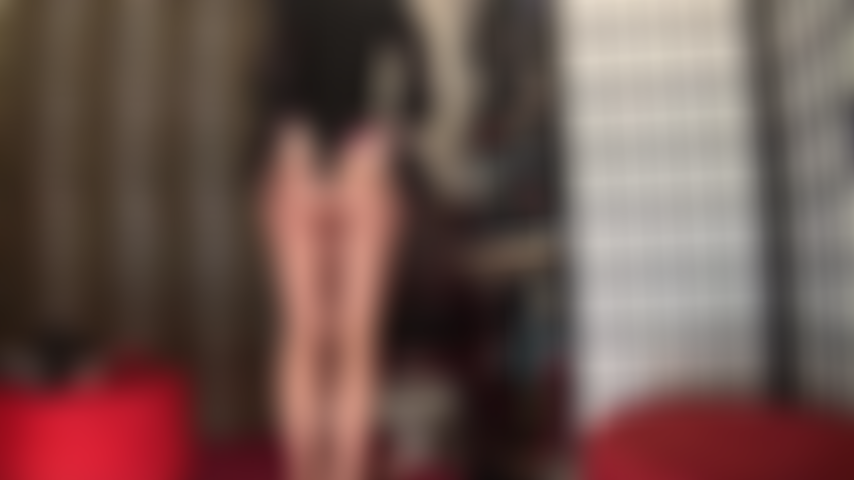 Body worship - admire mistress' shapely curves, bare legs, ass, back and stomach.