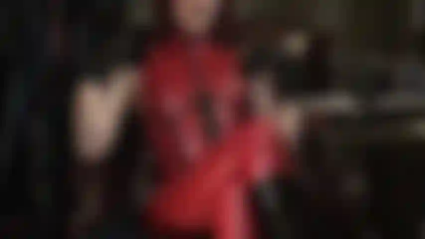 Driving your slave cock crazy with a view inside the front zipper of a shiny red latex fetish catsuit...