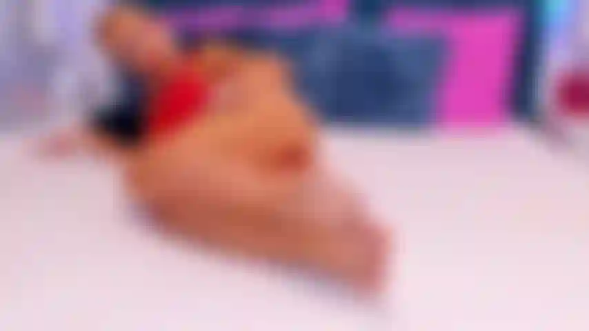 NEW Tickle Tickle  (black polish nails at feet)