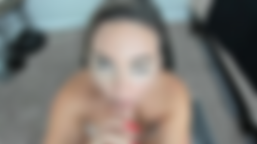 Pov on my needs sucking and stroking your cock until you blow your hot load on my face! *Cumming dildo*.