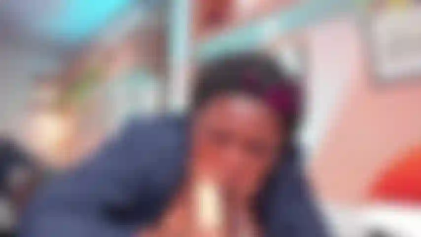 One wasn't enough for me today. Watch me take both at the same time, deep and messy, just the way I like it. I kept my makeup perfect while doing the dirtiest work.