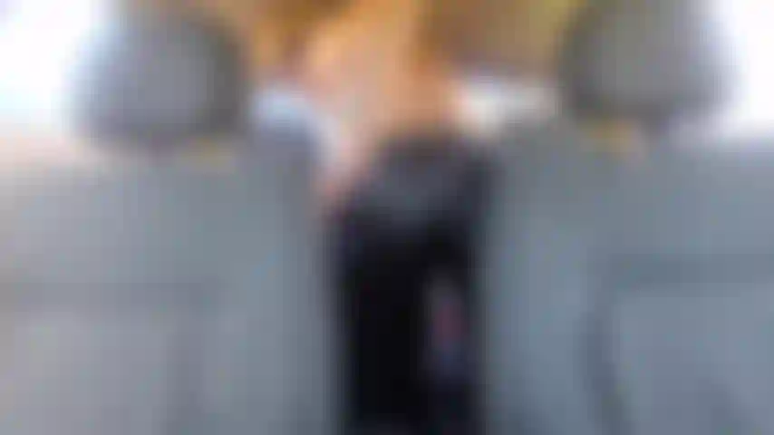 masturbate thru nylon wind pants in the car