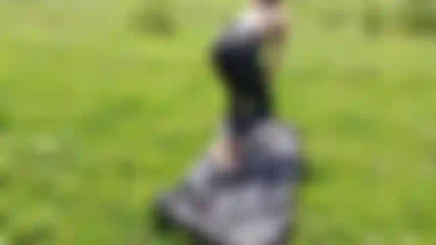 outdoor stretching while i wear nylon wind pants