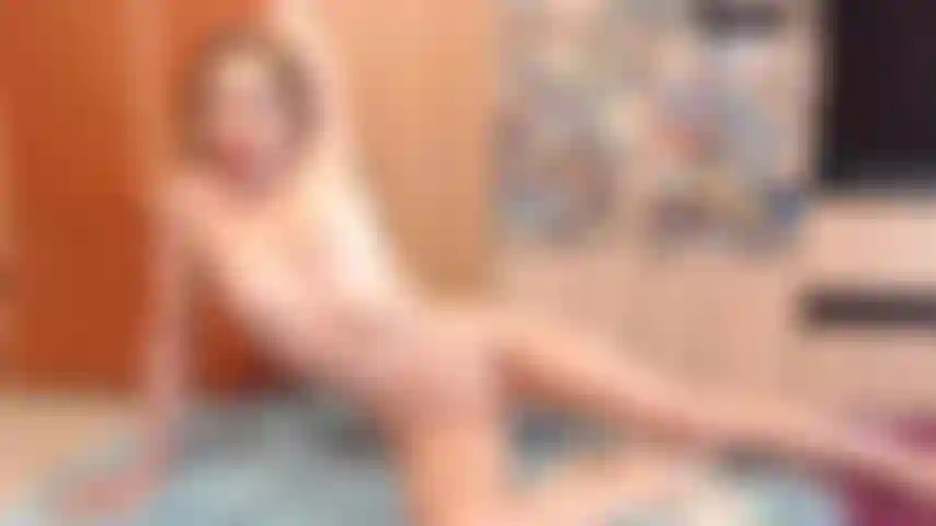 showing you my ribs while i do stretching