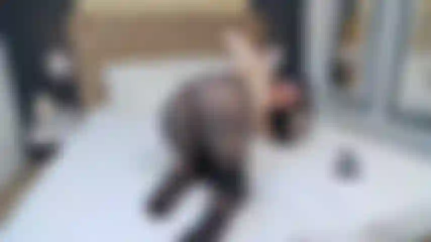 Fingering my ass with pantyhose on