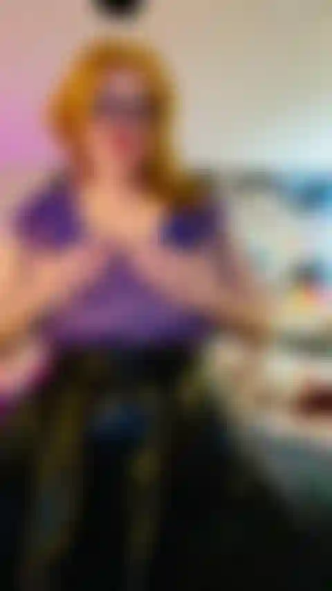 Teasing you in my leather skirt - Bend Me Over!!!