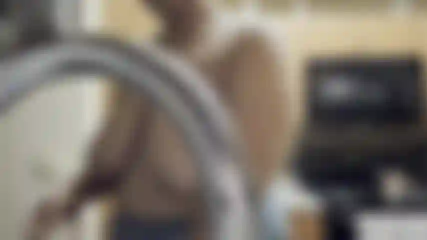 You say I'm the wifey type. Is this what wifey does? Household chores with these floppy fun bags out and about. #BBW #housewife #voyeur #bigtits